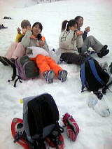 裏磐梯スノーシュートレッキング