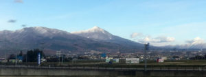 磐梯火山と猫魔火山