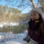 ラビちゃんスノーシューデビュー