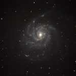 旬の回転花火銀河（M101）
