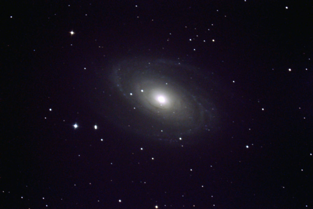 春の銀河M51（おおくま座）