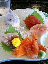 お刺身の盛り合わせ